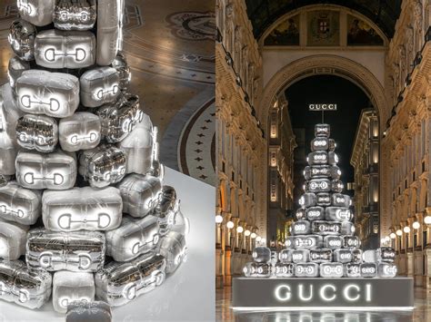 gucci christmas tree milan.